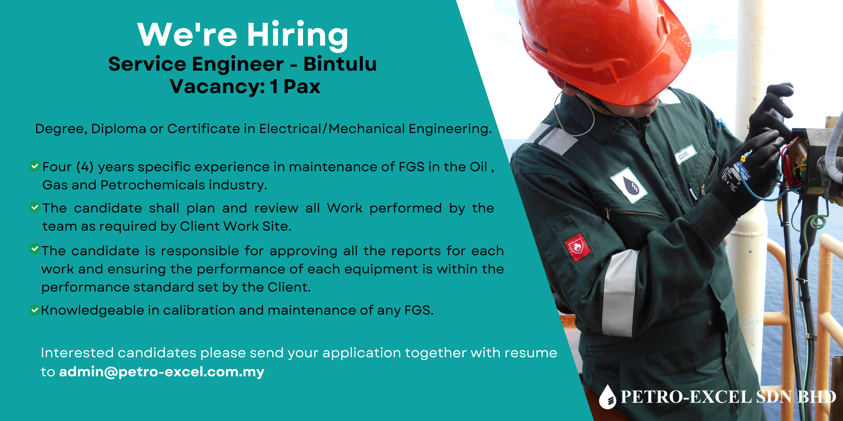 Service Engineer - Bintulu